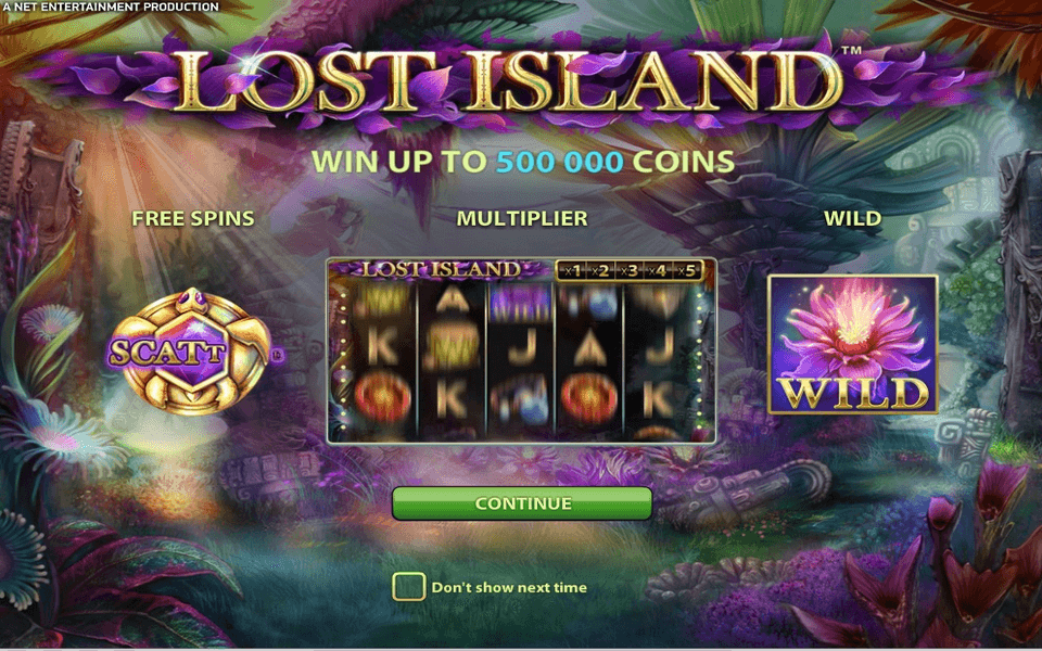 Lost Island Game Screenshot